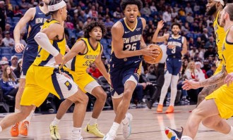 西亚卡姆22+5锡安29+7 鹈鹕击退步行者迎四连胜