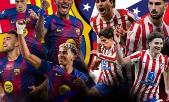 西甲，巴萨大战马竞！！