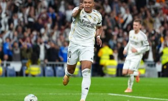 姆巴佩8连斩领跑射手榜仍仰望C罗，皇马4-0复仇，6连胜宣战利物浦