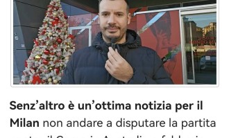 意甲知名评论员：菲尔克鲁格只是米兰的权宜之计，因为冬窗期预算有限，没钱投入