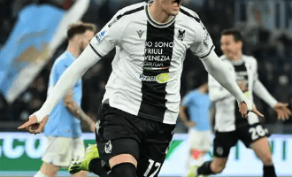 意甲：乌迪内斯VS国际米兰推荐比分预测