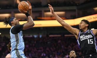 萨博尼斯24+15杰罗姆28分 国王不敌灰熊