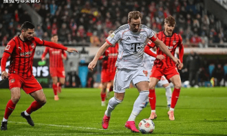 德甲射手榜：凯恩19球领跑！昂达夫、迪亚斯、伯卡特8球并列第2！