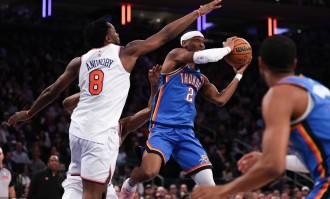 SGA26分霍姆格伦28分 唐斯17+17+6犯雷霆险胜尼克斯