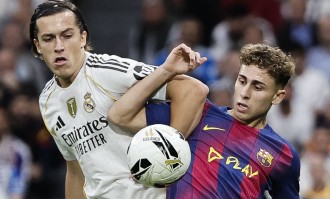 （外代二线）足球——西甲联赛：皇马胜巴萨