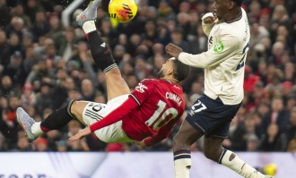 （外代二线）足球——英超联赛：曼联战平西汉姆联