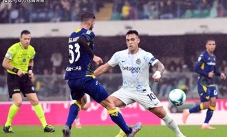 意甲神剧情！国米2-1险胜鱼腩，劳塔罗屡失良机＋比塞克逃红＋补时乌龙绝杀