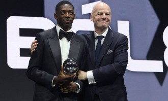 2025FIFA年度颁奖典礼：登贝莱当选世界足球先生