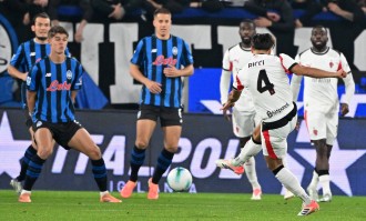 （体育）足球——意甲：亚特兰大平AC米兰