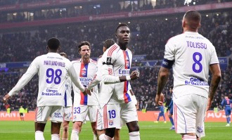 随着里昂2-0，梅斯1-3，图卢兹1-2，昂热0-2，法甲最新积分榜出炉