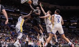 波杰姆斯基16+15威廉森26分 勇士不敌鹈鹕