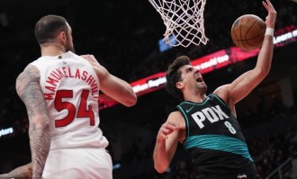 杨瀚森未出场阿夫迪亚25+14 开拓者不敌猛龙遭3连败